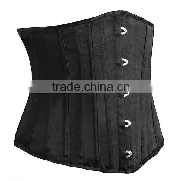 24 Spirals Steel Boned Corset Waist Training Cincher Underbust Waspie Bustiers photo-6