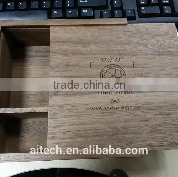 Customized Box and Wood USB Flash Drive 1GB 2GB 4GB 8GB 16GB 32GB With 100% Real Full Capacity photo-2