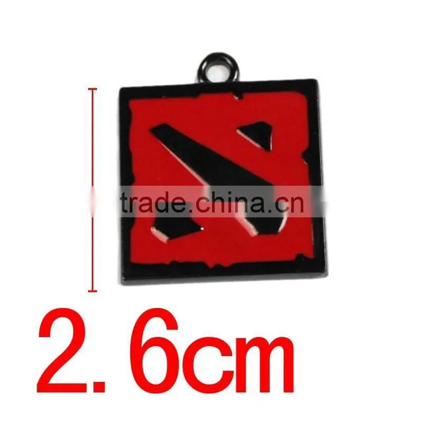 Newest Design Dota 2 Pendant Keychain Pendant Keychain Full Colors Dota Keychain for Men photo-3