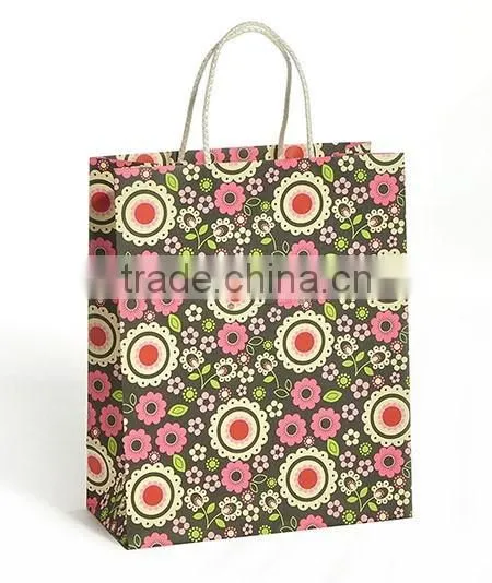 Cheap Factory Wholesale Machine Made Food Grade Kraft Paper Bag photo-2