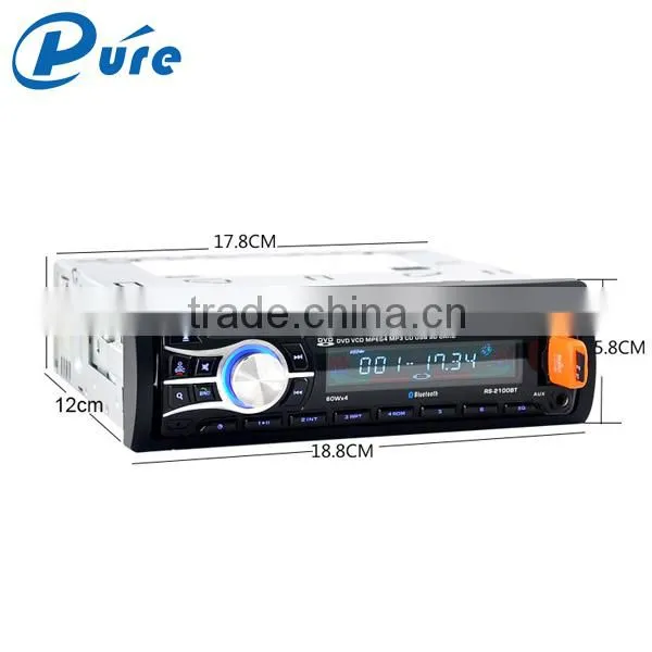 Portable DVD Player DVD/VCD/CD/MP3/MP4 Single Din DVD Car With Bluetooth Speaker photo-4