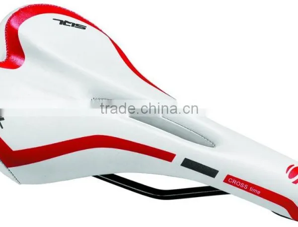 Popular Bike Parts Cheap Price Leather Bicycle Saddle photo-3