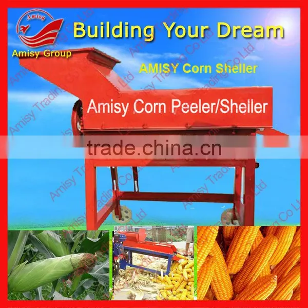 easy operate low price of corn peeling machine/corn shelling machine/sweet corn shelling machine