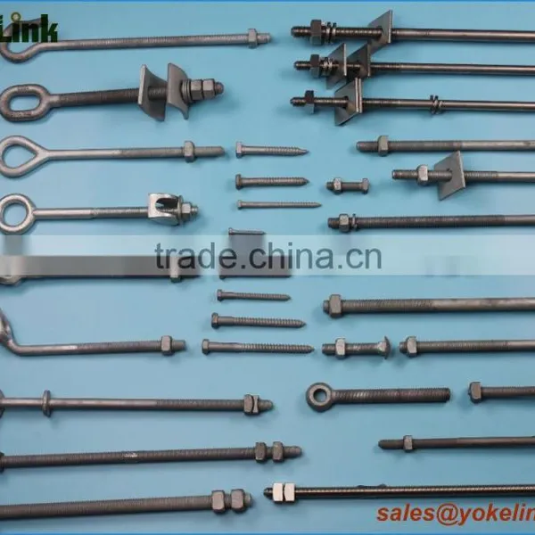 High Quality Galvanized Steel Thimble Eye Anchor Rods photo-5