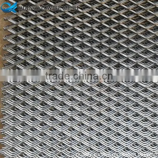 Flat Expanded Metal Mesh,4mm Thick Low Carbon Steel Expanded Metal Mesh photo-2