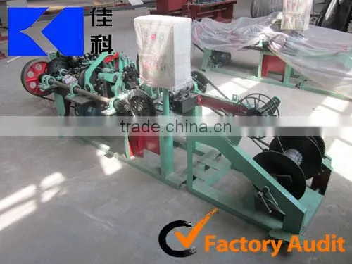 Automatic Hot-dipped Galvanized Steel Wires Twisted Barbed Wire Fence Weaving Machines photo-3