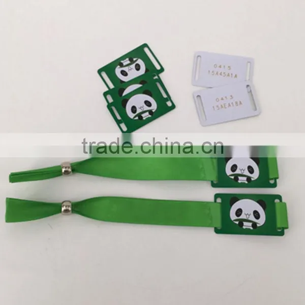 Sublimation Fabric Woven RFID Wristband photo-3