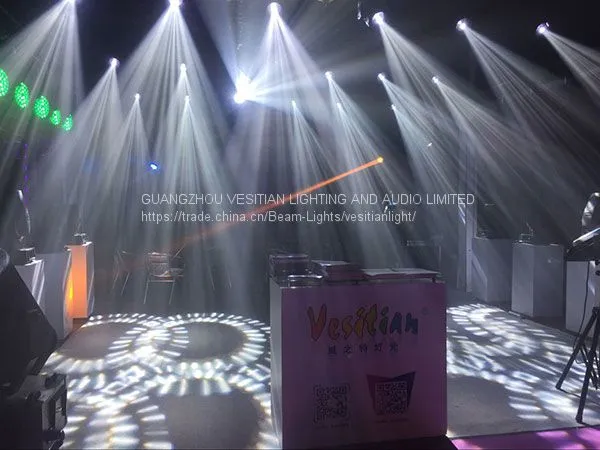Magic 230w Sharpy 7r Beam Moving Head Light for Night Club Decor photo-4
