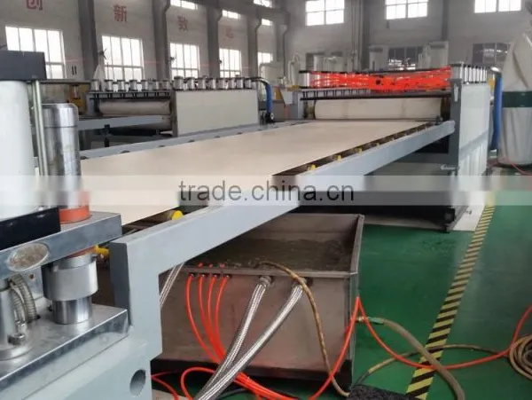Plastic WPC PVC Skinning Foaming Board Extrusion Machine Production Line photo-4