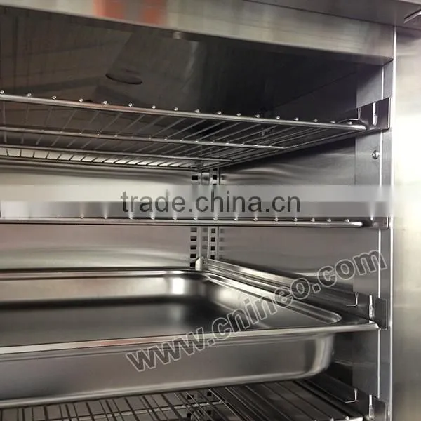 Double Door,Movable,Stainless Steel,22 Trays,2.62Kw,Electric,For Warming,Food Cart photo-4