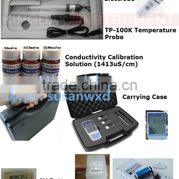 Digital Portable Conductivity/TDS / Salinity/oC Meter photo-4