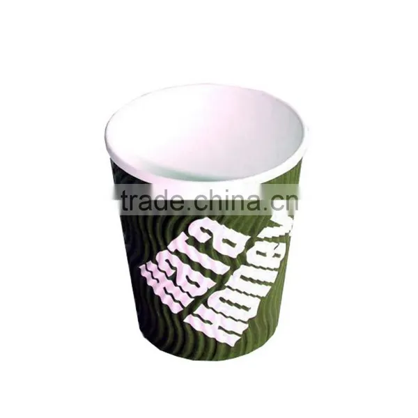 AAAAA Quality Biodegradable Disposable Bulk Paper Coffee Cups With Logo photo-5