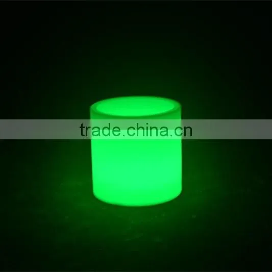 BSCI Approval Rechargeble Flower Pot/ Small Plastic Color Changing Vase Planter/bright Color Flower Pot photo-2