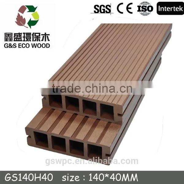 Wood Plastic Composite Decking Wpc of Waterproof Wpc Eco Wood photo-2