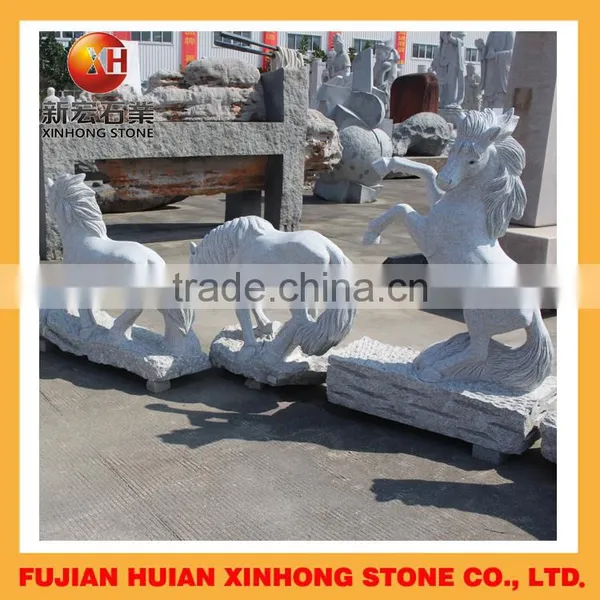 Natural Stone Horse Garden Small Statue With New Design photo-4