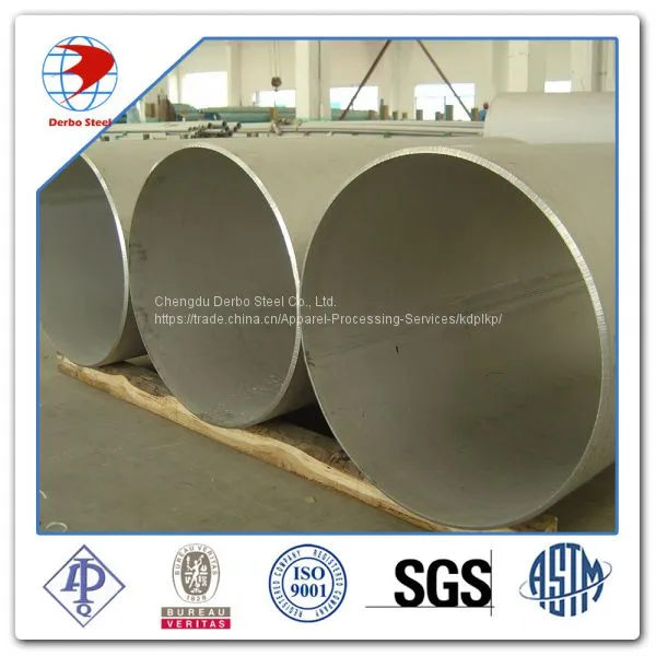 Труба сварная из нержавеющей стали ASTM A312 TP304 photo-3