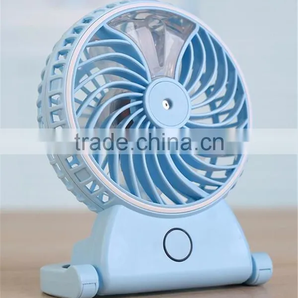 CT-739 The New USB Charging Air-conditioning Fan Beauty Mini Spray Fan Humidification Handheld Fan Portable Air-conditioning Fan photo-2