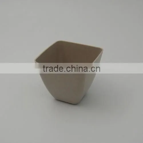 The High Quality and Best Seller 100% Biodegradable Bamboo Fiber Garden Pot photo-4