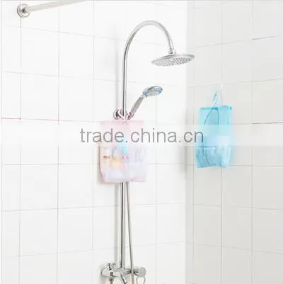 Wholesale Stock Small Order Hanging Convenient Classify Mesh Storage Bag photo-3