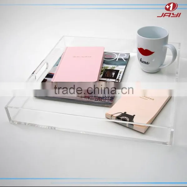 High Quality Handmade Acrylic Document Tray/Office Stationary photo-5