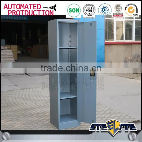 Metal Cabinet Single Door Clothes Locker Steel Wardrobe photo-2