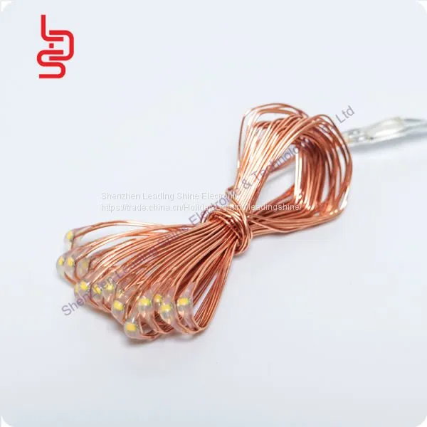 LED Copper String Light 20 Led 10 cm Spacing photo-5