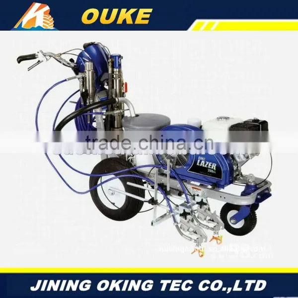 Professional Plastic Runway Making Machine,Hand-push Road Making Line Pre-marker Machine With Great Price photo-5