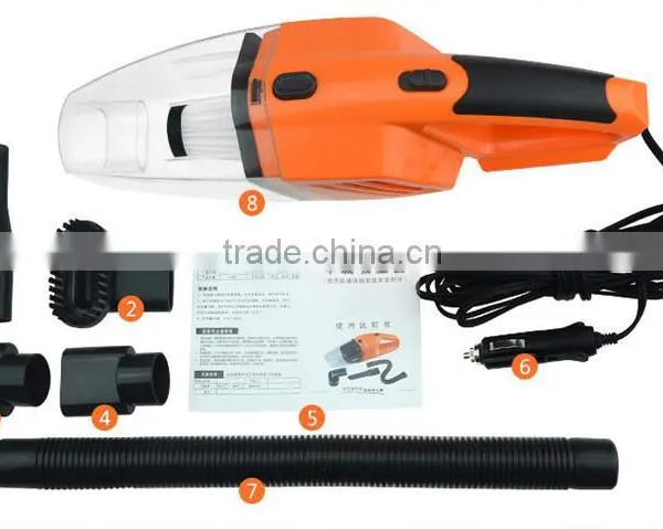 DC-12V Handheld Portable Dual-use Wet And Dry Car Vacuum Cleaner photo-3