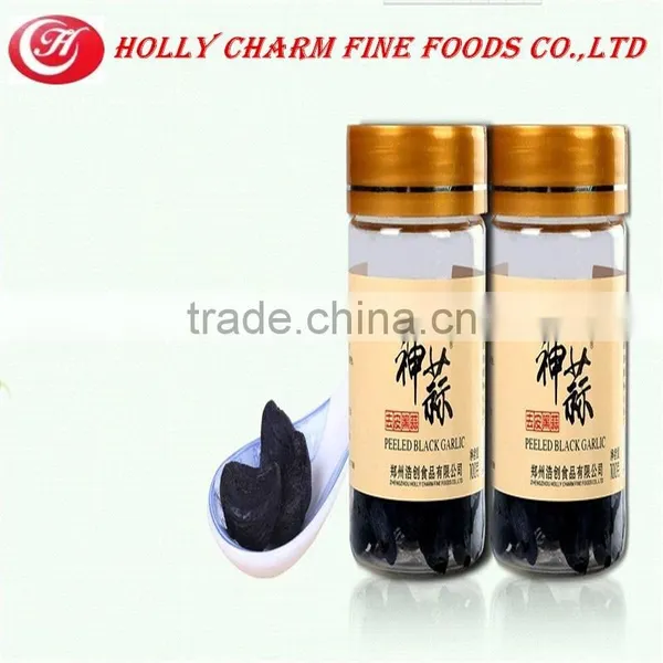 Peeled Solo Black Garlic Packed 180g per Bottle With Organic Certificate photo-3