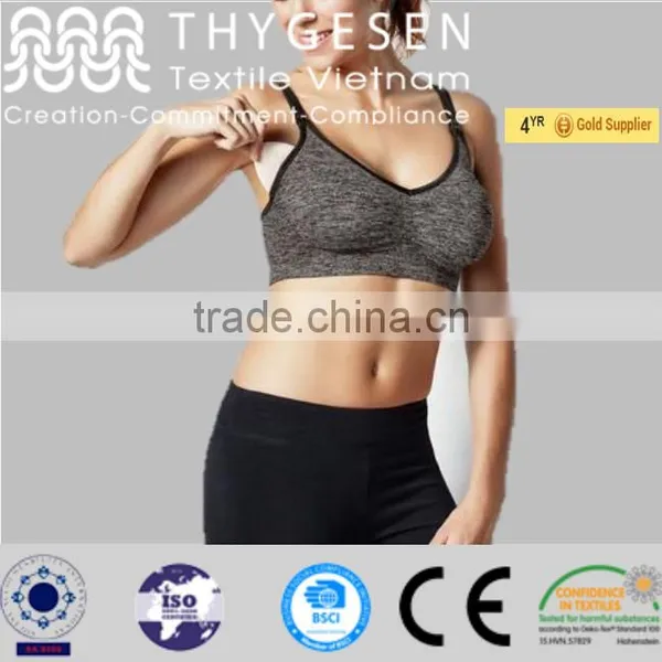 Top Quality Custom Made Spandex Sports Bra photo-2