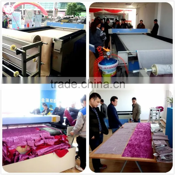 JQ1830 Laser Cutting Machine for Fabric With Roll System photo-2