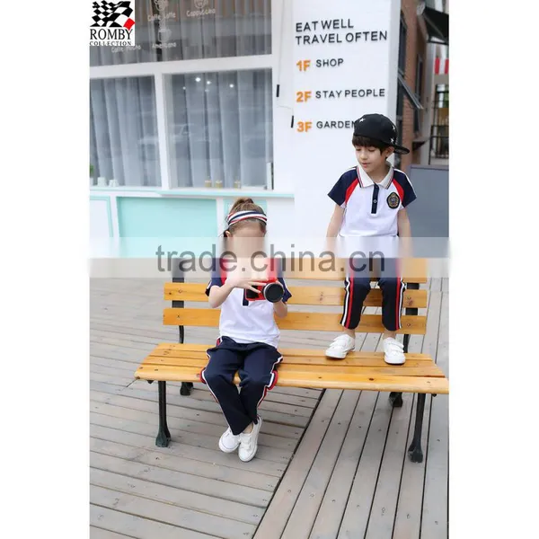 Girls School Uniform Polo Shirt Fabric School Uniforms Colours photo-6