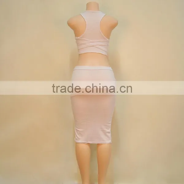 2016 Summer Skirts Ladies And Shirts For Women Cheap Two-Piece Dress Set photo-4