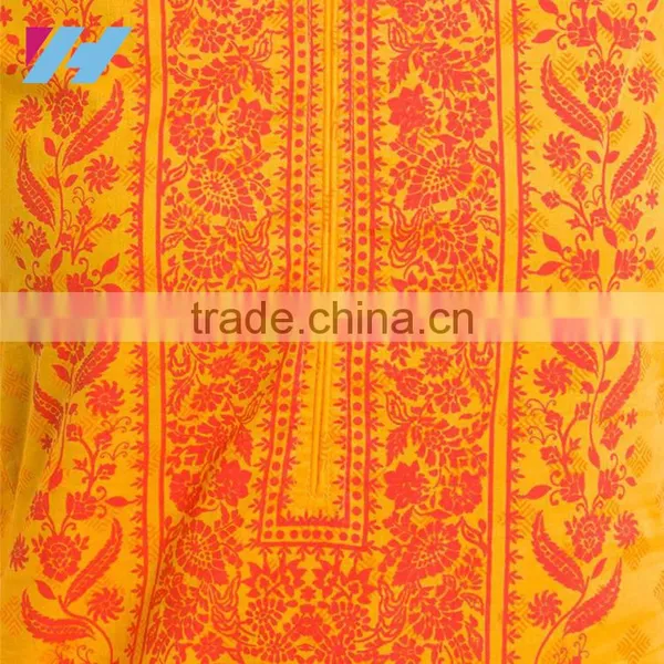 Wholesale Fitness Ladies Apparel Cotton Om Printed Kurta photo-3
