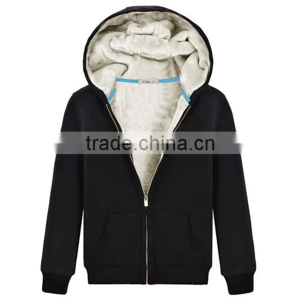 Custom Fashion Fleece Hoodies in Bulk photo-2