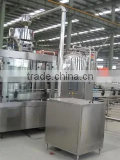 hotel sell automatic bottle XGF24-8 washing filling capping machine