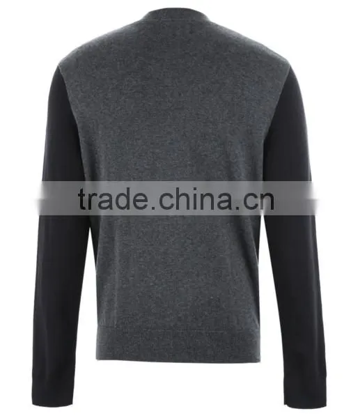 Men's Costume Slim Fitted Zip up Sweatshirt Without Hood photo-3