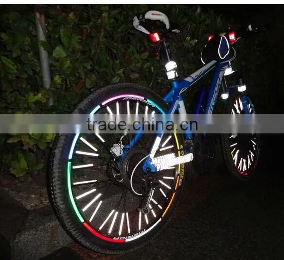 China Hot Sale 3m Stripe Bicycle Rim Sticker Paper for Kids Bike for Safety photo-2