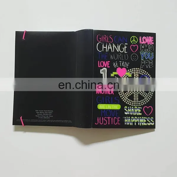 Led Light up Custom Flashing a5 Journal Diary Notebook for Gift photo-2