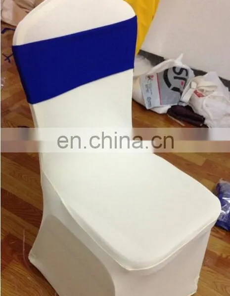 High Quality Satin Fabric Wedding Church Chair Covers photo-2
