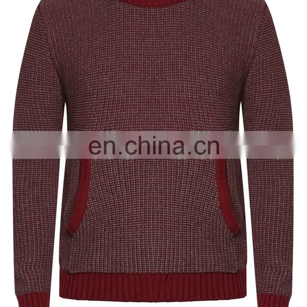 Fashion Shrug Wool Knit Sweater Christmas Winter Full Sleeve Pullover Sweaters for Men photo-6