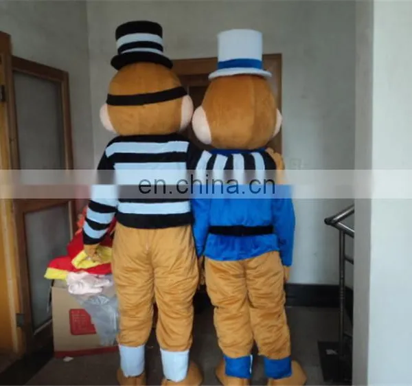 2016 Cute Long Plush Squirrels Two Color Mascot Costume photo-3