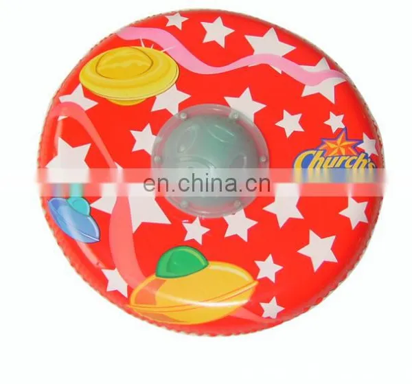 New Eco-friendly PVC AZO Free Inflatable Frisbee photo-5