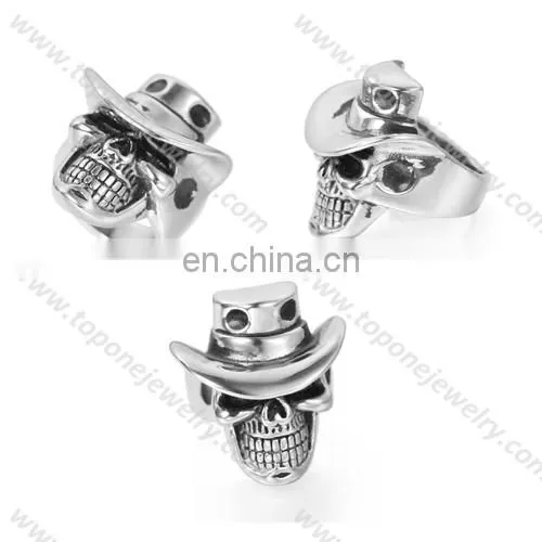 2017 Elegant Luxury Expendables Stainless Steel Skull Rings Made in China photo-3