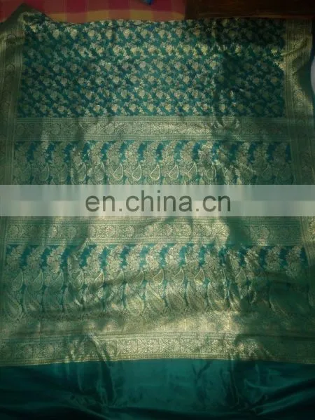 HAND LOOM SILK JUNGLA SAREE photo-4