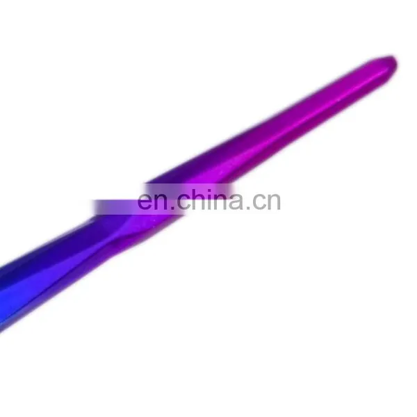 Fashionable Custom Logo Make Up Brushes Handle Powder Foundation Cosmetic Makeup Fan-shaped Brush Tool Set photo-3