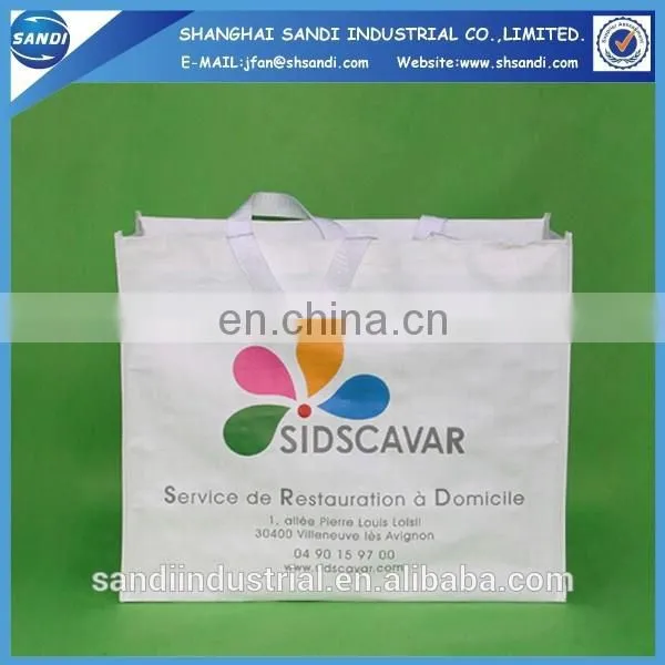 LOGO Printed Plastic Shipping Woven Bag photo-6