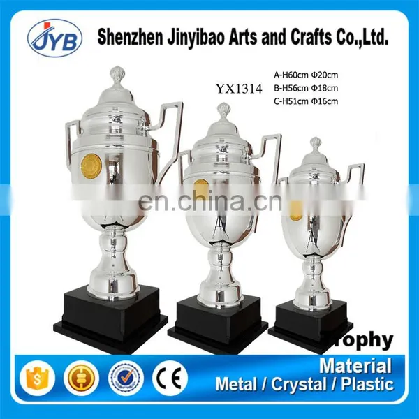 Hot Sale Custom Logo and Color Silver Plated Trophy Cups photo-2