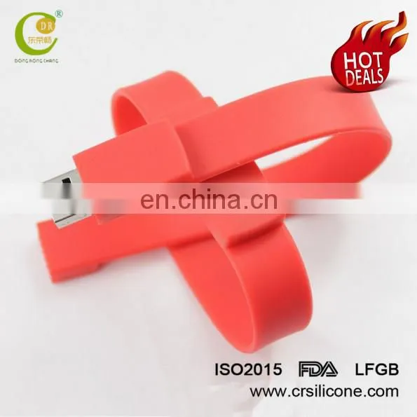 Newest Usb Flash Drive Silicon Wristband For Leisure Occasion photo-4