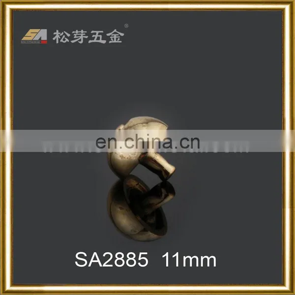 Dongguan Hardware Accessory Metal Purse Rivets, Mushroom Head Rivet New Fashion 2016 photo-3